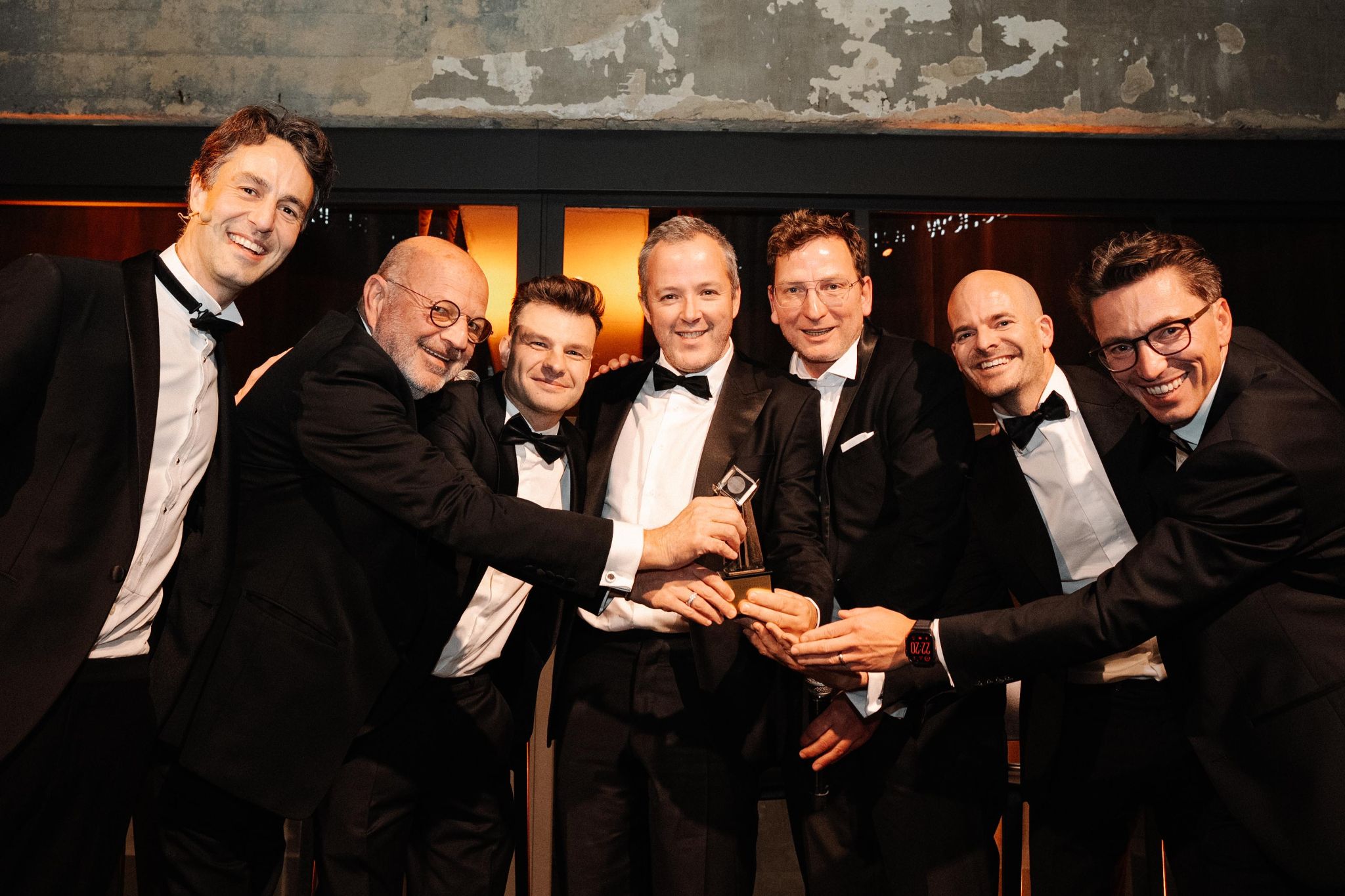 Last year's award presentation